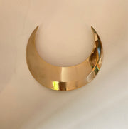 Barrete en croissant de cristal (OR)