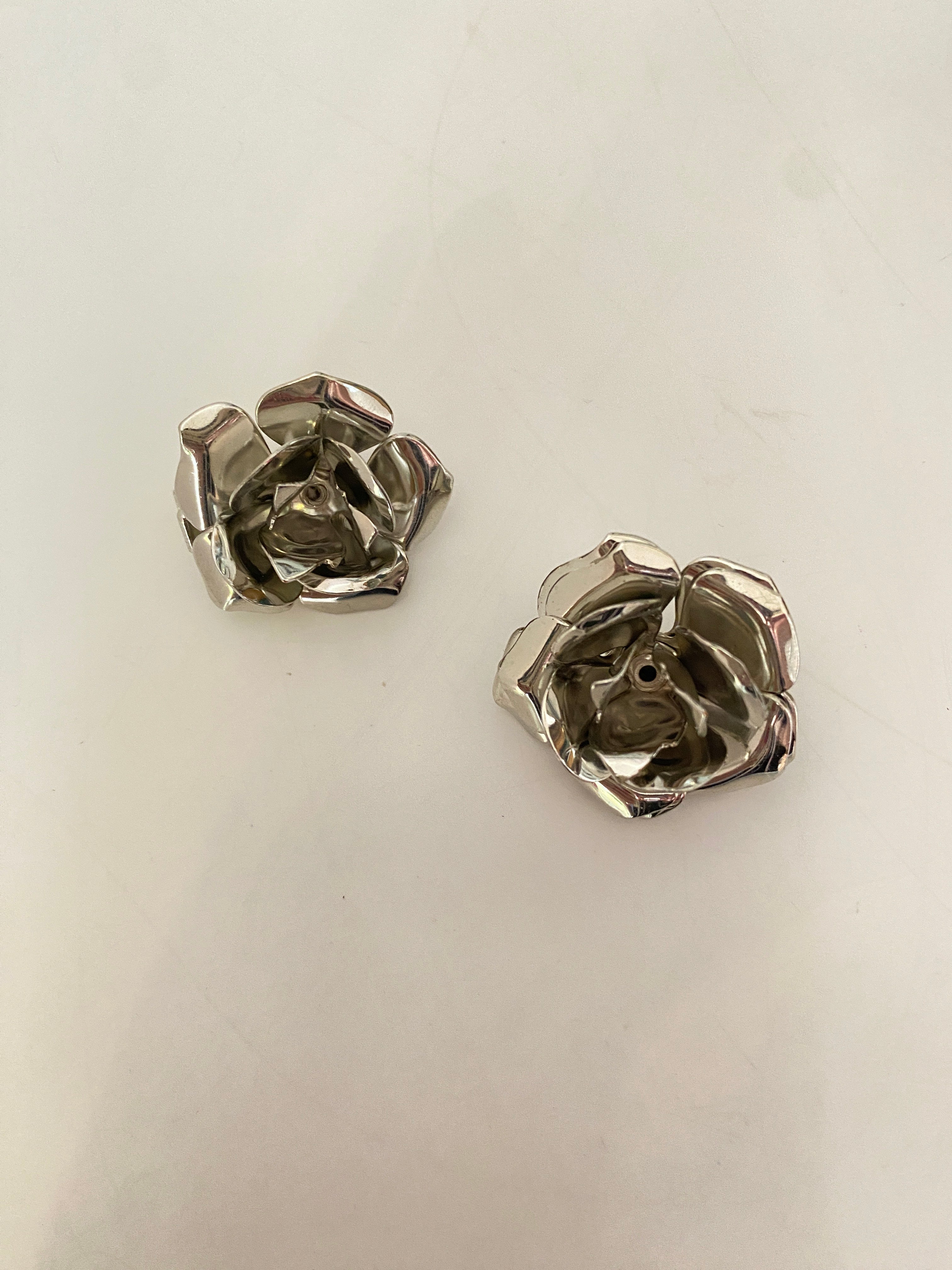 Ensemble de pinces Champ de roses en argent