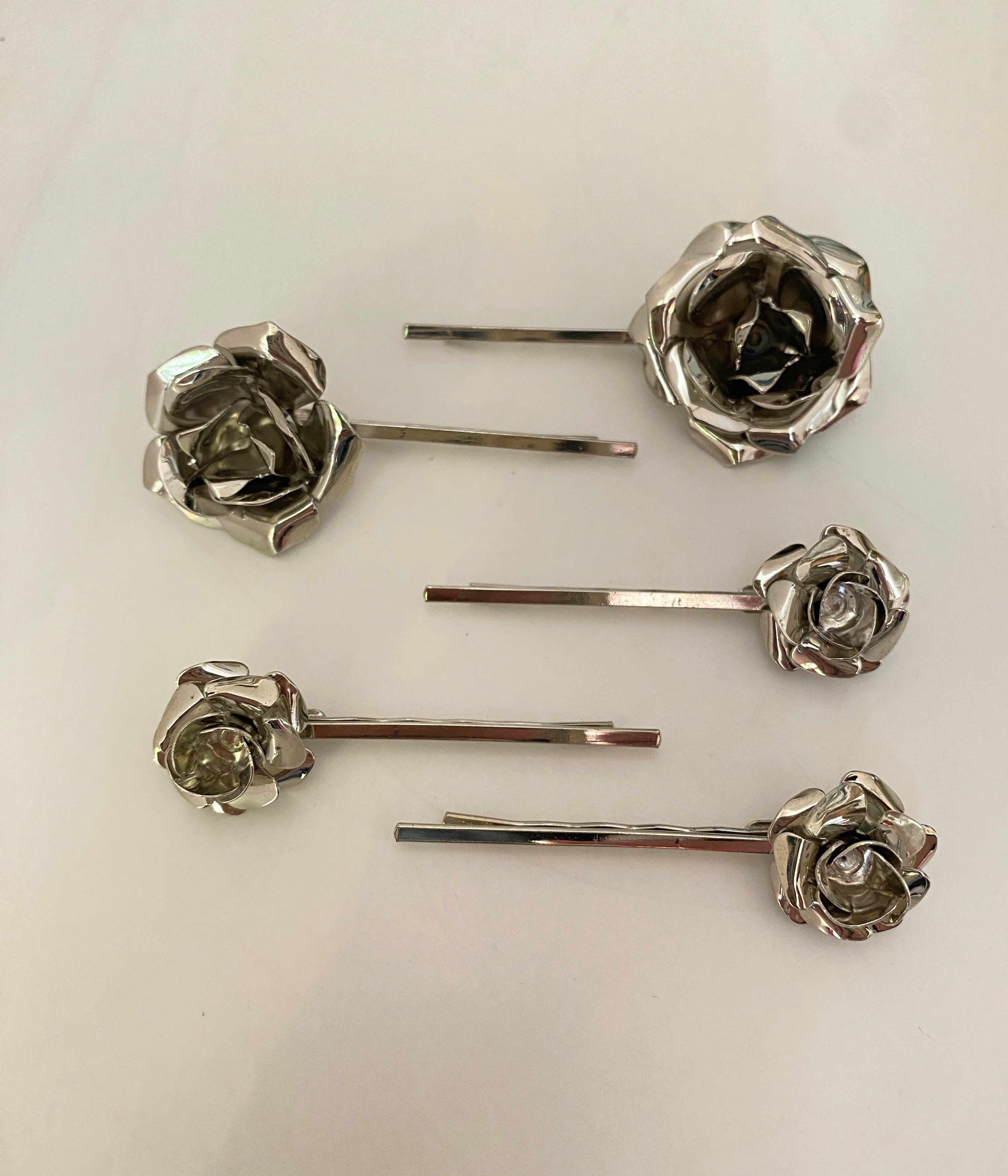 Ensemble de coiffure Fields of Roses (ARGENT)