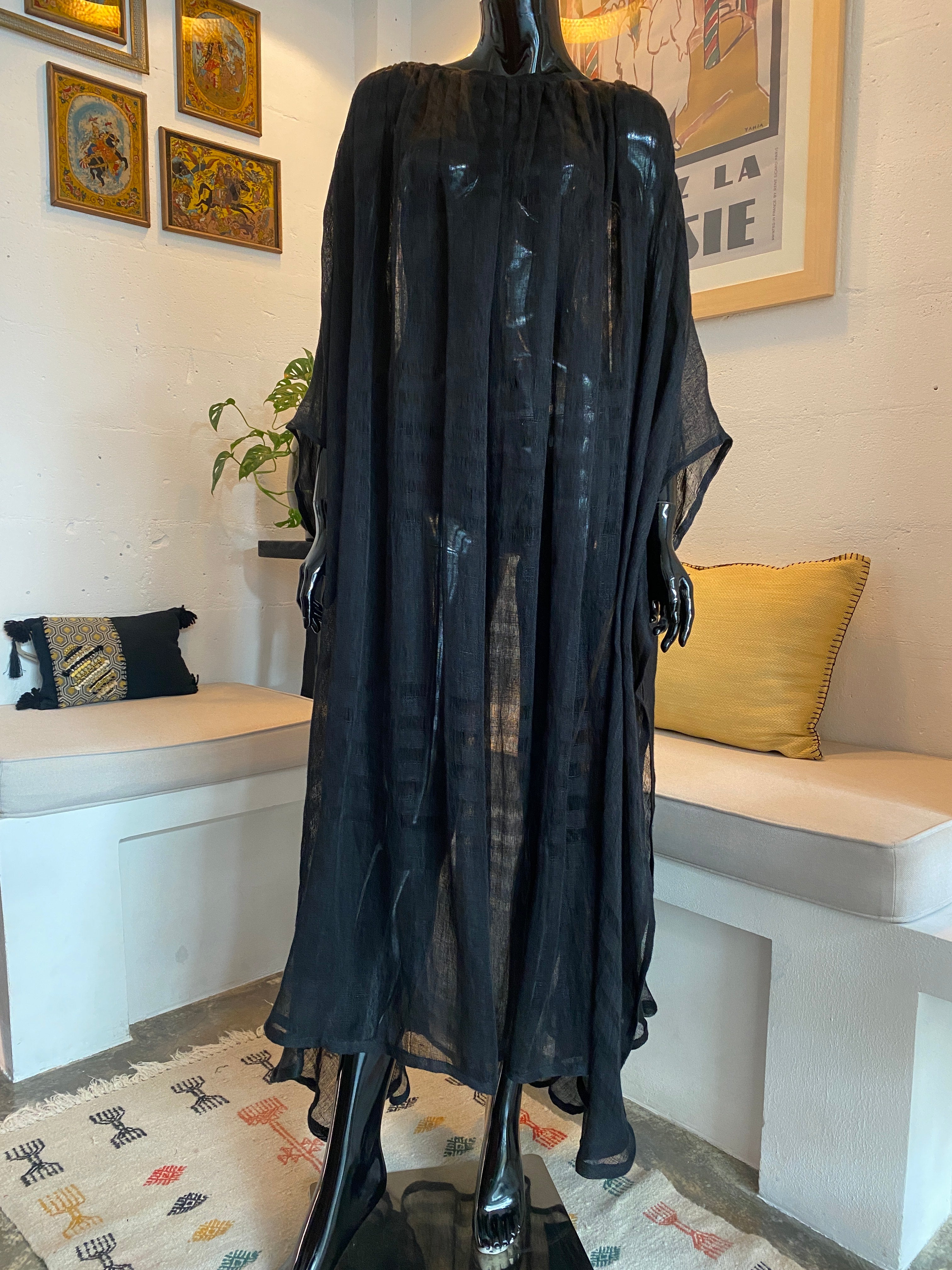 INNOCENCE CAFTAN – Noir Intense