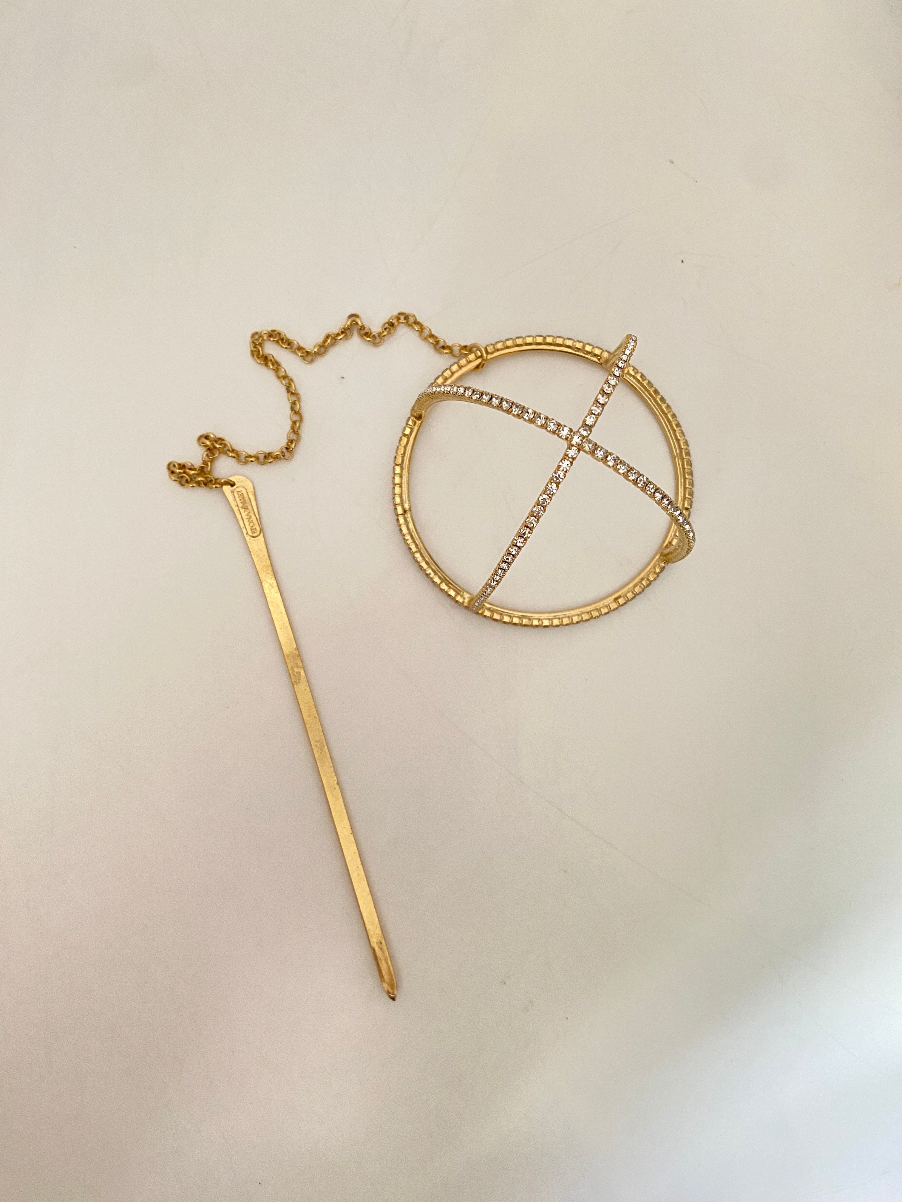 Cage à chignon Swarovski Saint Germaine